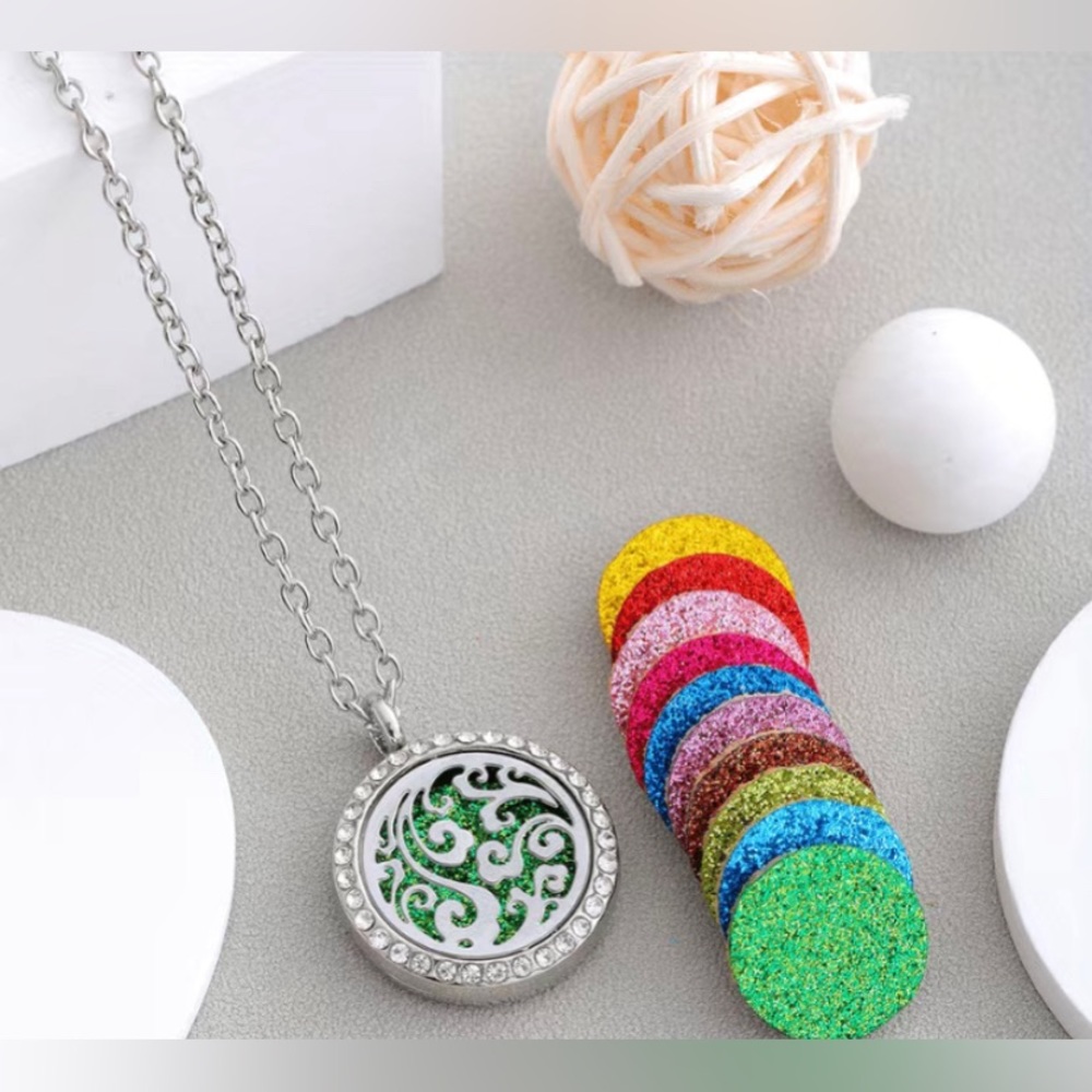 Necklace Patterned Aromatherapy Piece Diffuser, Strengthen Willpower